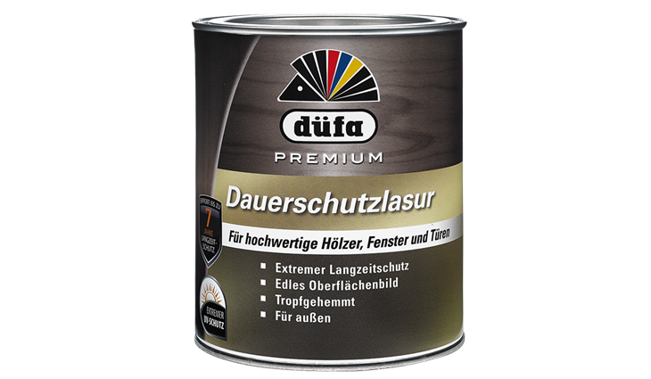 Düfa Premium Dauerschutzlasur eiche - 375 ml