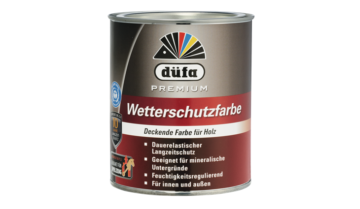 Düfa Premium Wetterschutzfarbe schokobraun - 750 ml