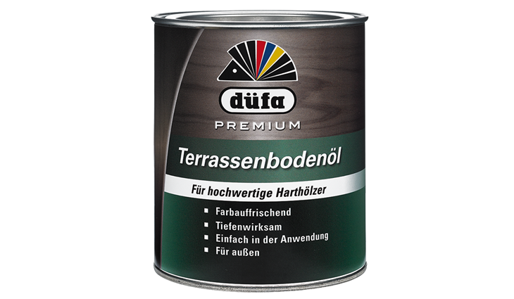 Düfa Premium Terrassenboden-Öl Bangkirai - 2,5 L