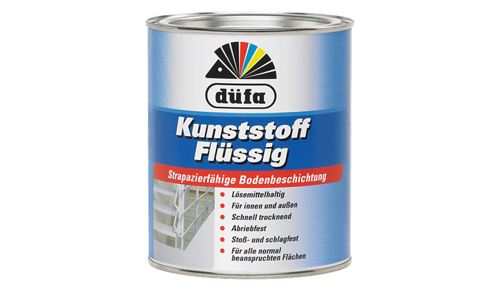 Düfa Kunststoff flüssig silbergrau - 750 ml