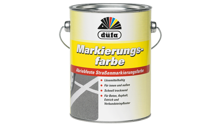 Düfa Markierungsfarbe gelb - 2,5 L