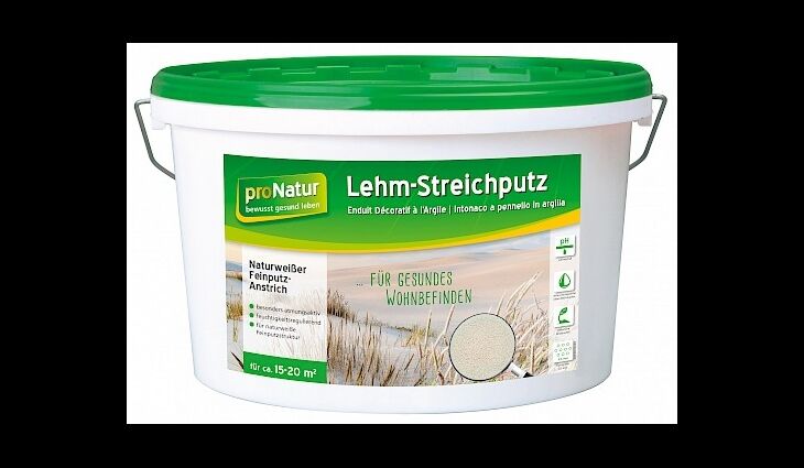 pronatur Lehmstreichputz - 7 kg