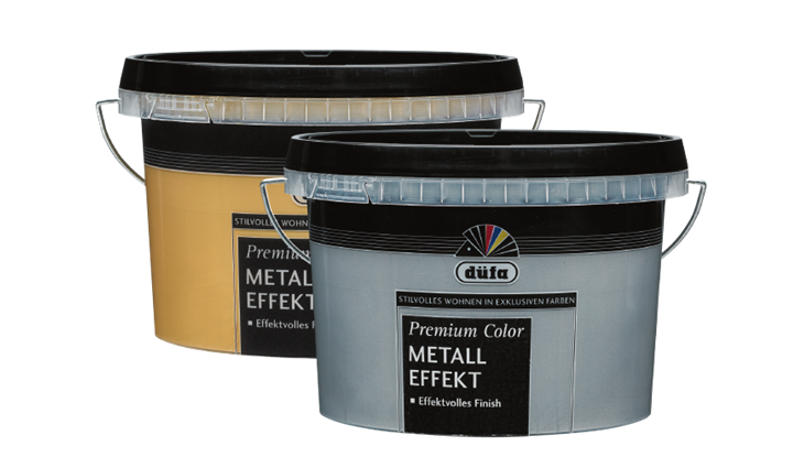 Düfa Premium Color Metall Effekt silber - 1 L