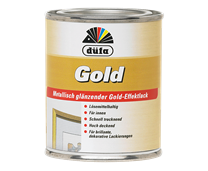 Düfa Gold Effektlack - 125 ml