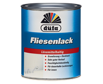 Düfa Fliesenlack weiss seidenmatt - 750 ml