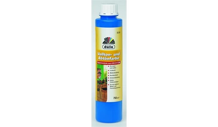 Düfa Vollton- und Abtönfarbe Oxydgrün - 750 ml