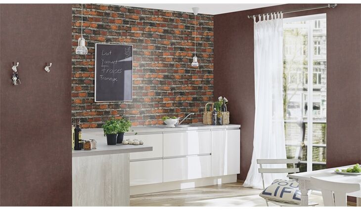 Rasch Vliestapete 429336 Factory IV Rost