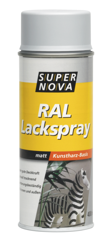 Sparvar Lackspray RAL 9005 – Tiefschwarz, Glänzend – 400 Ml – Für Metall, Holz & Mehr