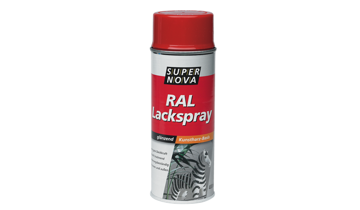 Supernova Lackspray glänzend reinweiß RAL 9010 - 400 ml