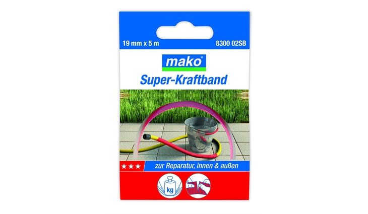 Mako Superkraftband, grau