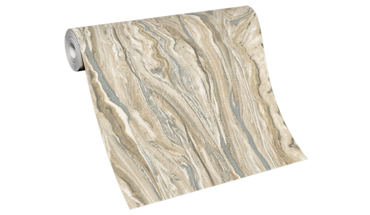 Erismann Vliestapete 10149-02 Elle Decoration Marmor natur