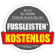 Kostenlos Sockelleisten Designbelag
